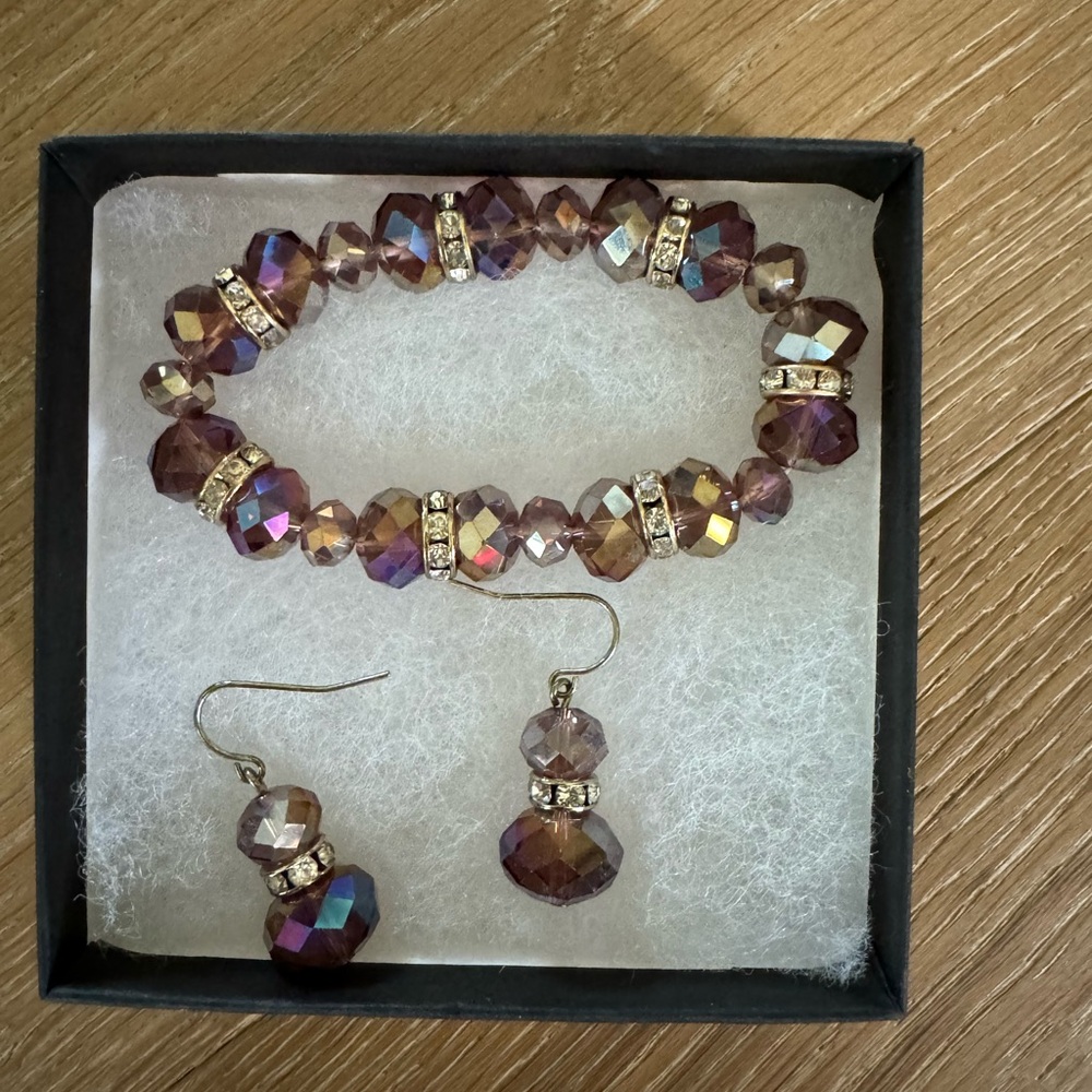 Bracelet & earring set